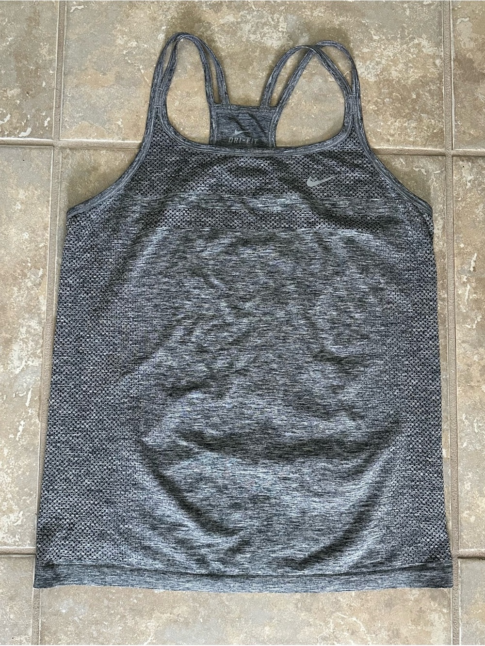 Women’s Nike Dri Fit Running Tank top - Gray